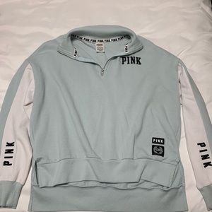 gently worn PINK half zip